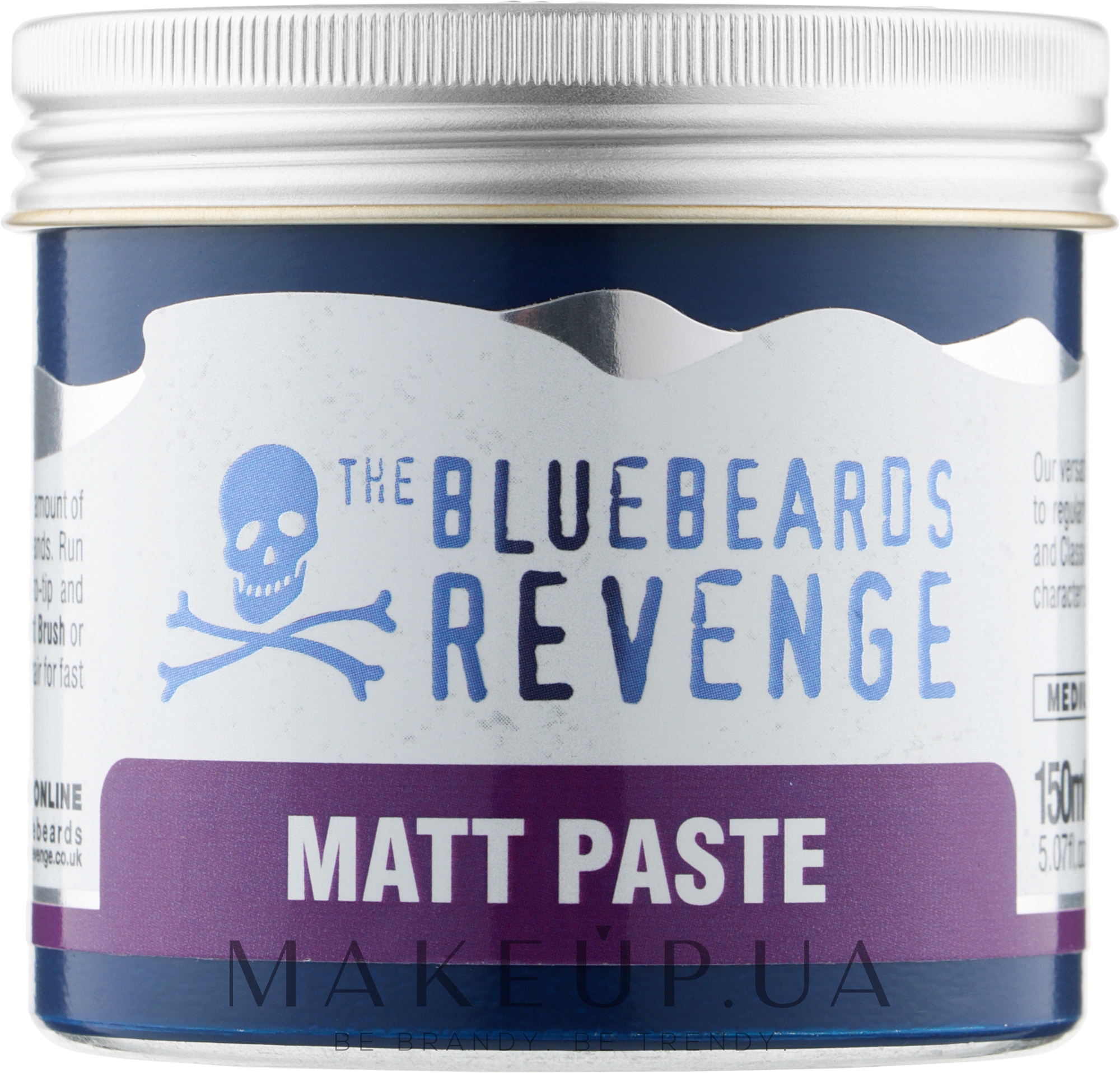 Матирующая паста для укладки волос - The Bluebeards Revenge Matt Paste — фото 150ml