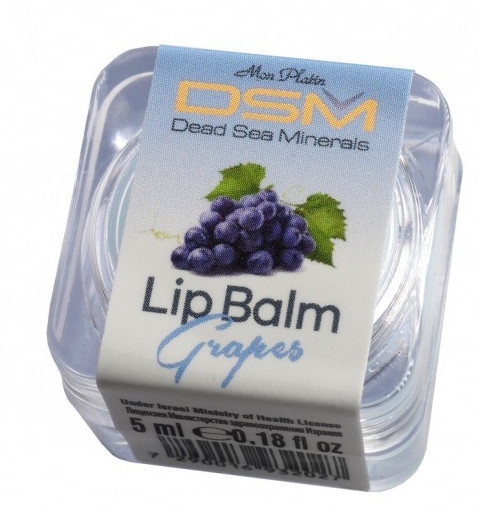 Бальзам для губ на основі кокосового масла "Виноград" - Mon Platin DSM Lip Balm Coconut Butter — фото N1