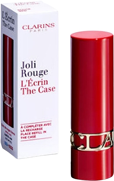 Футляр для помади, червоний - Clarins Joli Rouge The Case Red — фото N2