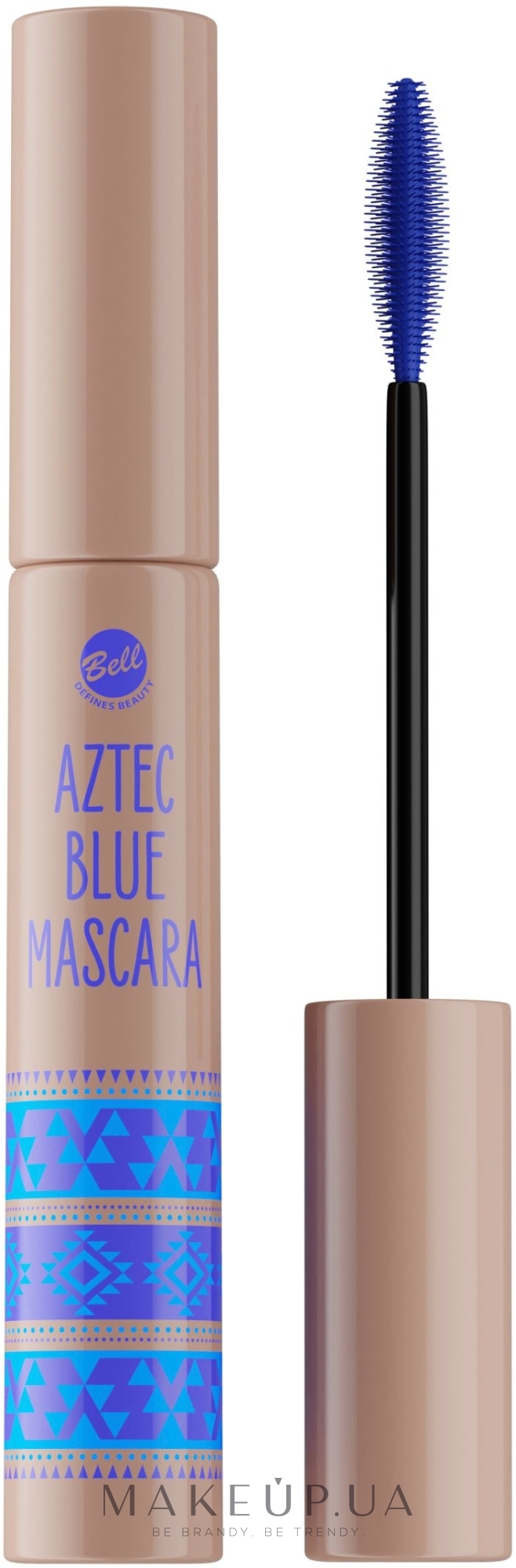 Туш для вій - Bell Aztec Queen Blue Mascara — фото Blue