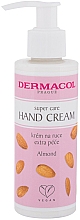 Духи, Парфюмерия, косметика Крем для рук "Миндаль" - Dermacol Almond Hand Cream