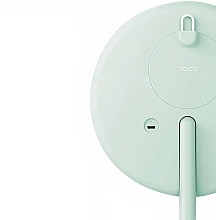 Зеркало для макияжа, зеленое - Xiaomi Doco Daylight Mirror HZJ001 USB Green — фото N4