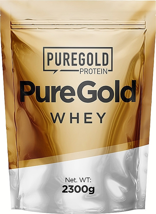 Протеин "Клубника и белый шоколад" - PureGold Whey Protein Strawberry White Chocolate — фото N2