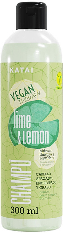 Шампунь жирных волос - Katai Vegan Therapy Coff Lemon & Lime Sorbet — фото N1