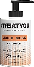 Духи, Парфюмерия, косметика Лосьон для тела - Janeke #Treatyou Liquid Musk Body Lotion