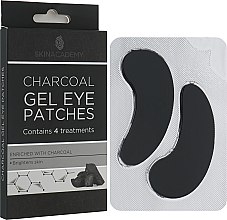 Духи, Парфюмерия, косметика Патчи под глаза - Skin Academy Pretty Smooth Charcoal Gel Eye Patches