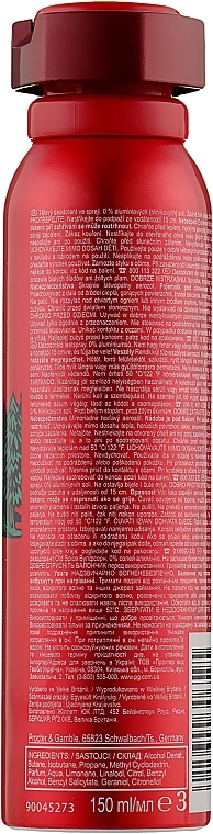 УЦІНКА Дезодорант аерозольний - Old Spice Wolfthorn Deodorant Spray * — фото N14