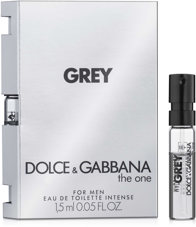 Dolce & Gabbana The One Grey - Туалетная вода (пробник) — фото N1