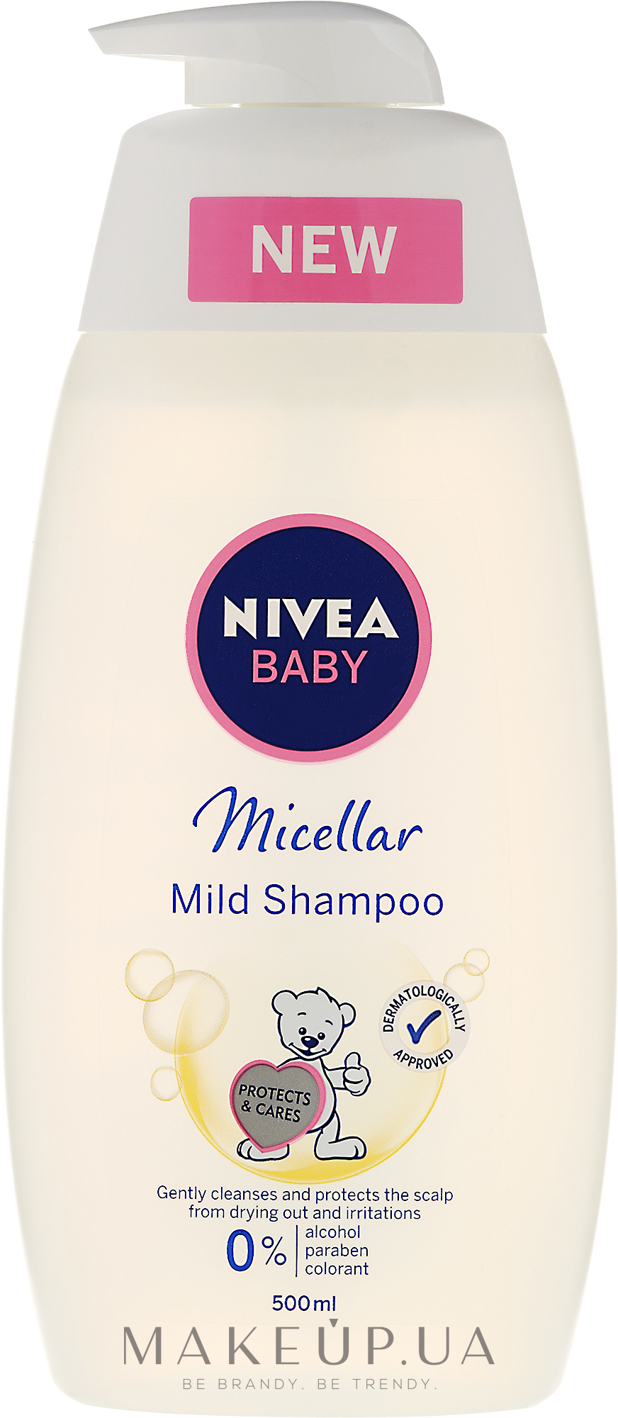 Мицеллярный шампунь для детей - NIVEA Baby Micellar Mild Shampoo — фото 500ml