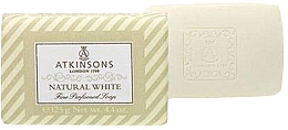 Мило "Біле" - Atkinsons Natural White Fine Perfumed Soap — фото N1