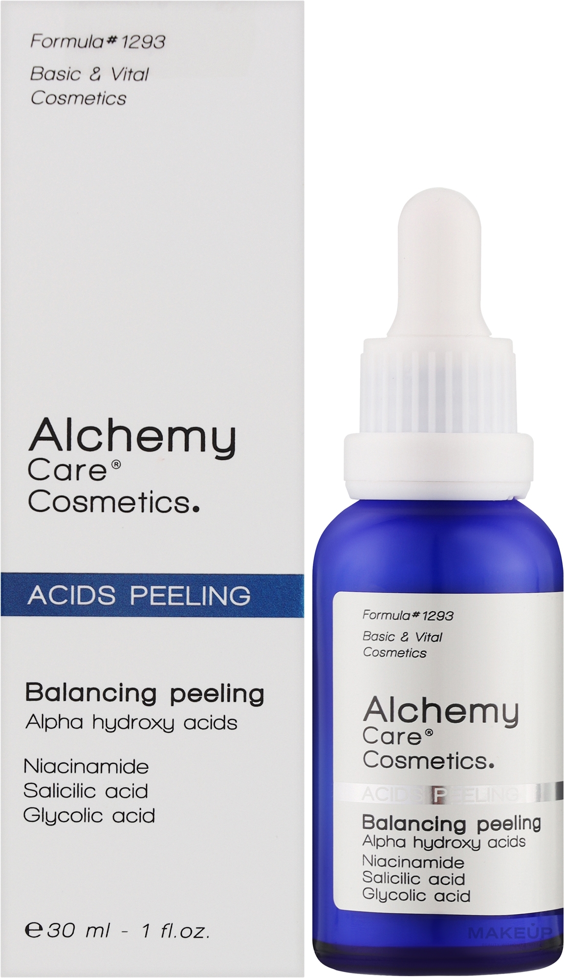 Балансувальний кислотний пілінг - Alchemy Care Cosmetics Acid Peeling Balansing Peeling — фото 30ml