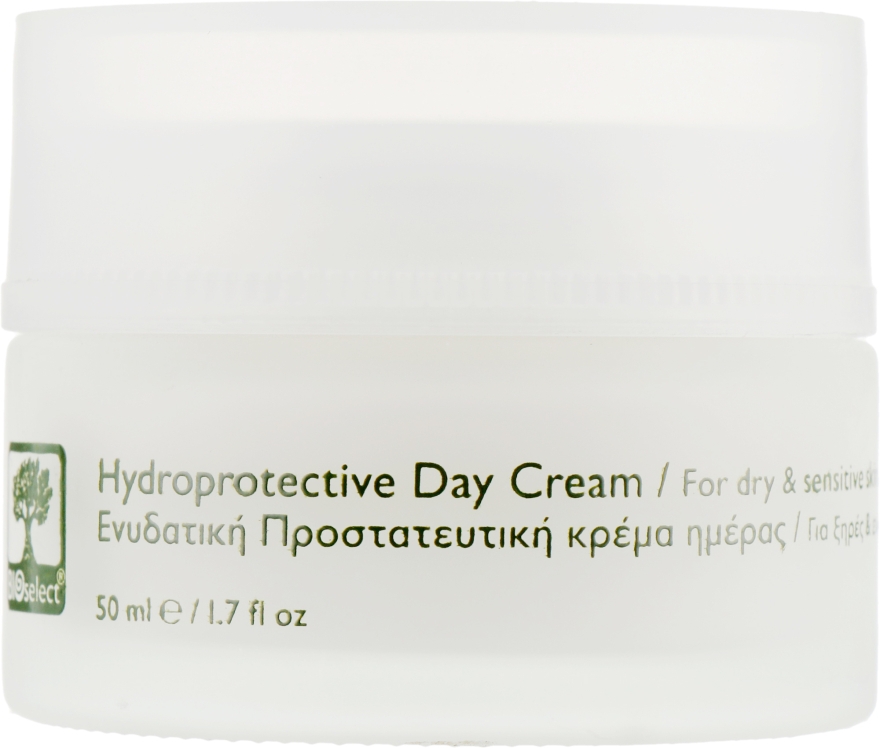 Дневной увлажняющий крем с диктамелией и ромашкой - BIOselect Hydroprotective Day Cream For Dry And Sensitive Skin