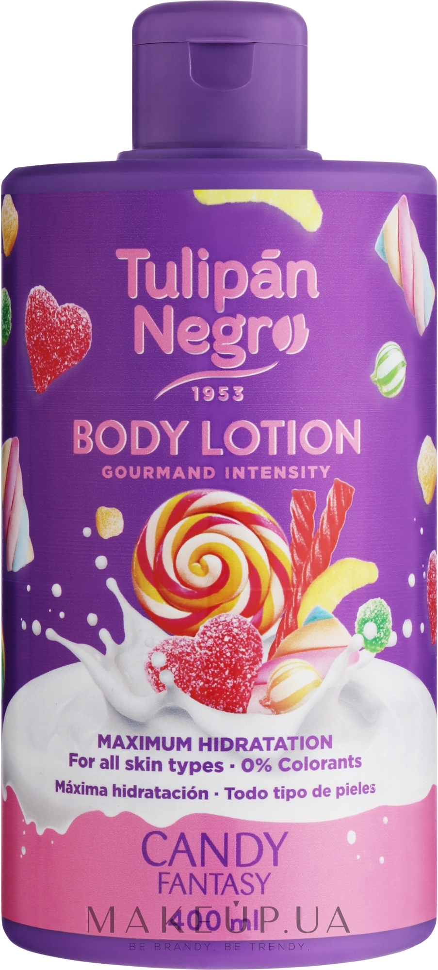 Лосьйон для тіла "Солодкі фантазії" - Tulipan Negro Body Lotion — фото 400ml