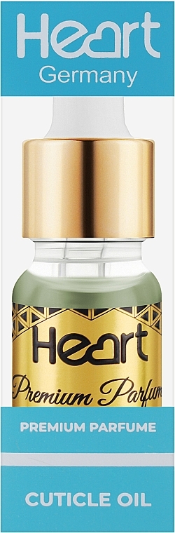 Парфумована олія для кутикули - Heart Germany Miss World Premium Parfume Cuticle Oil — фото N2