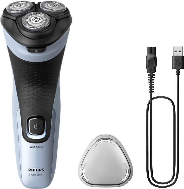 Електробритва для сухого та вологого гоління - Philips Shaver 3000X Series X3003/00 — фото N1