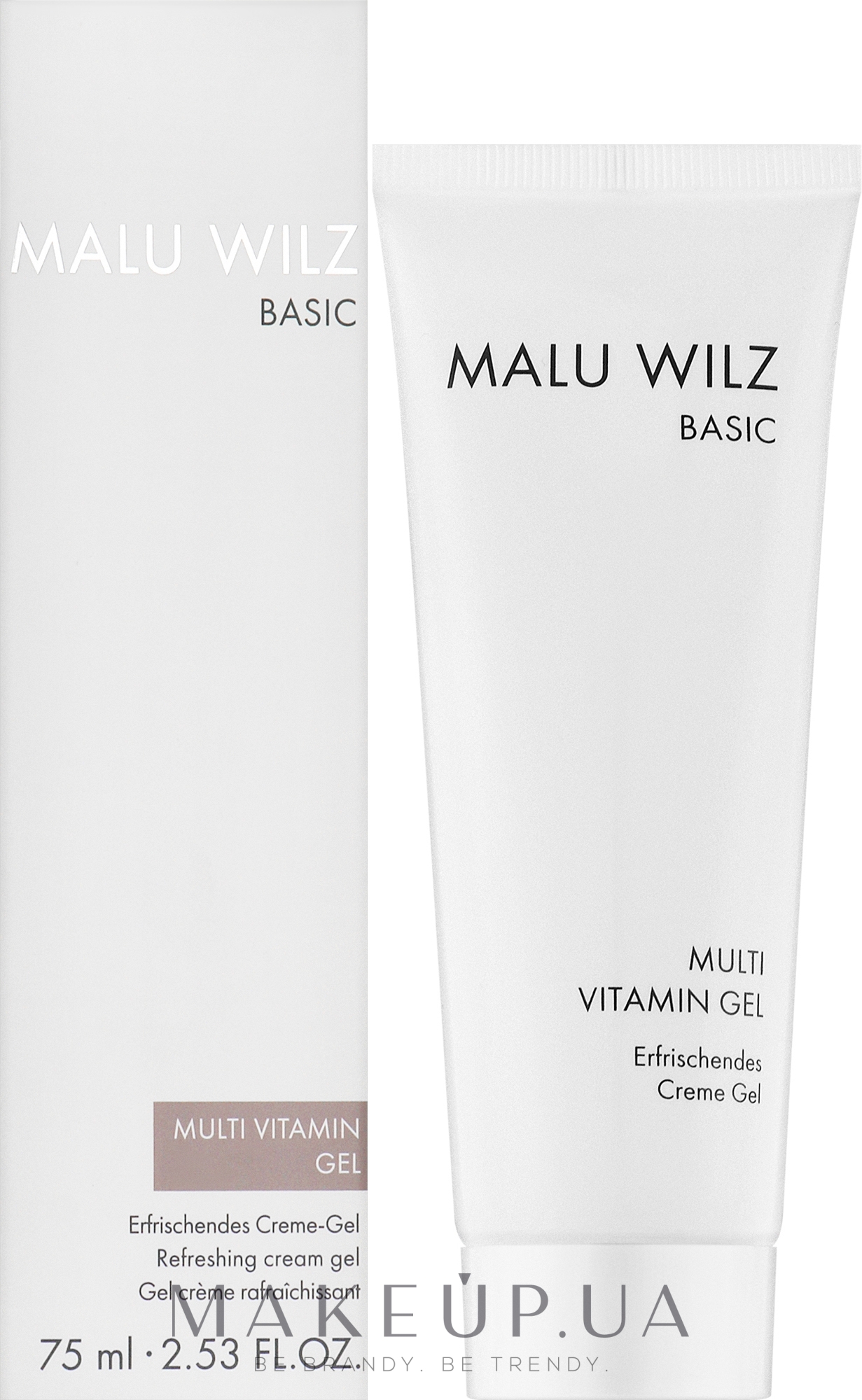 Мультивітамінний гель для обличчя - Malu Wilz Basic Multi Vitamin Gel — фото 75ml