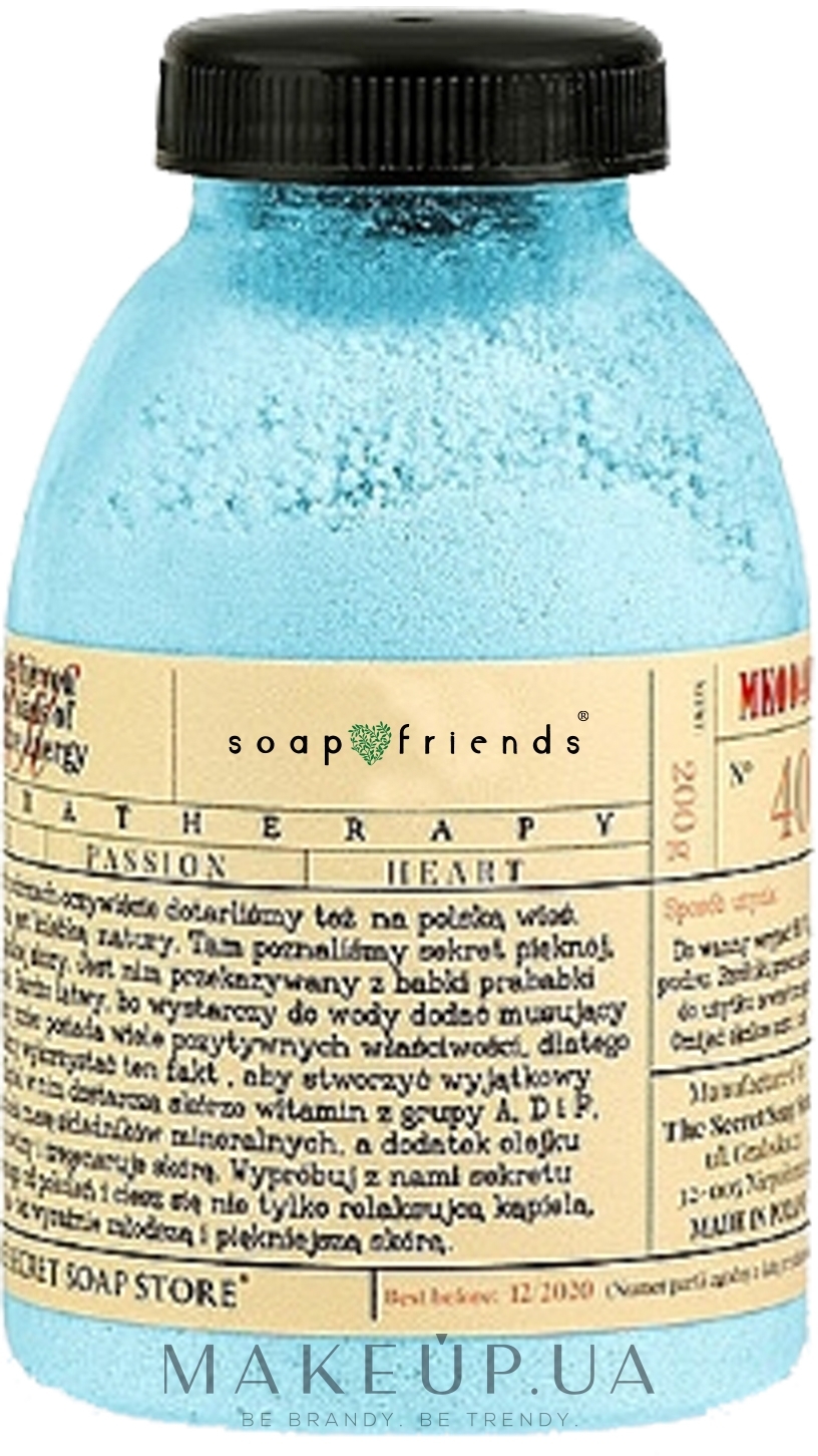 Пудра для ванн "Пасифлора" - Soap&Friends — фото 200g