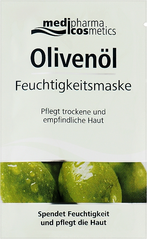 Зволожуюча маска для обличчя - D'oliva Pharmatheiss (Olivenol)