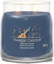 Ароматическая свеча в банке "Twilight Tunes", 2 фитиля - Yankee Candle Singnature — фото N2