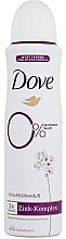 Дезодорант-спрей "Вишневий цвіт" без вмісту алюмінію - Dove 0% Alu Cherry Blossom Deodorant Spray — фото N1
