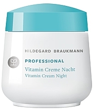 Парфумерія, косметика Нічний вітамінний крем для обличчя - Hildegard Braukmann Professional Vitamin Cream Night