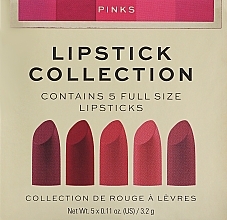 Духи, Парфюмерия, косметика Набор из 5 помад для губ - Revolution Pro 5 Lipstick Collection Pinks
