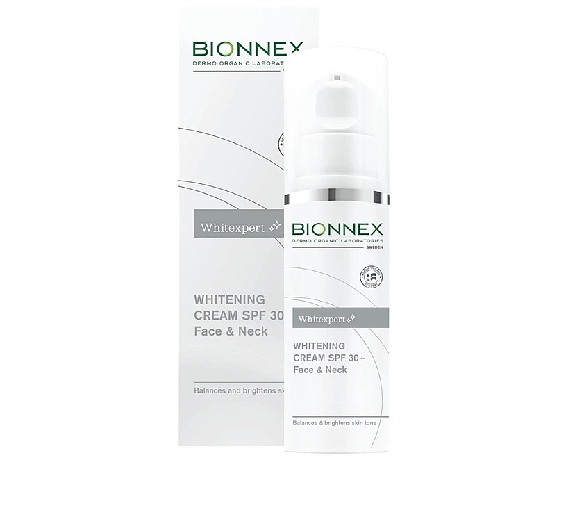 Крем проти пігментних плям для обличчя - Bionnex Whitexpert Whitening Cream SPF 30 — фото N1