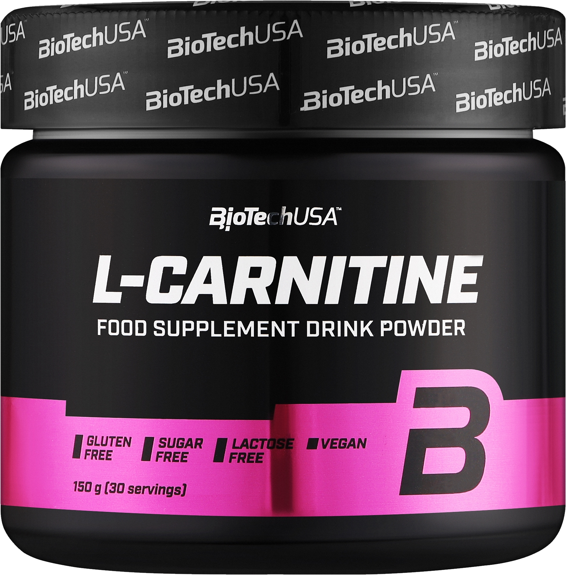 Аминокислота "L-карнитин", со вкусом лимонного чая - BioTechUSA L-Carnitine Drink Powder — фото 150g