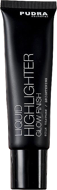 УЦІНКА! Рідкий хайлайтер для обличчя - Pudra Cosmetics Liquid Highlighter Glow Finish *