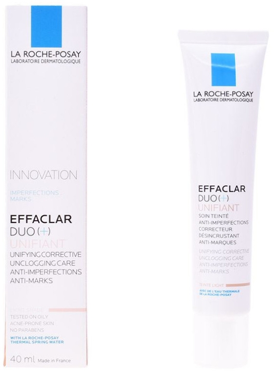 Корректирующий крем-гель для проблемной кожи с тонирующим эффектом - La Roche-Posay Effaclar Duo + Unifiant — фото N3