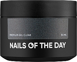 Парфумерія, косметика Моделювальний гель для нігтів, прозорий - Nails Of The Day Premium Gel Clear