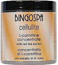 Парфумерія, косметика Концентрат з L-карнитином та екстрактом червоного чаю - BingoSpa Concentrate L-carnitine