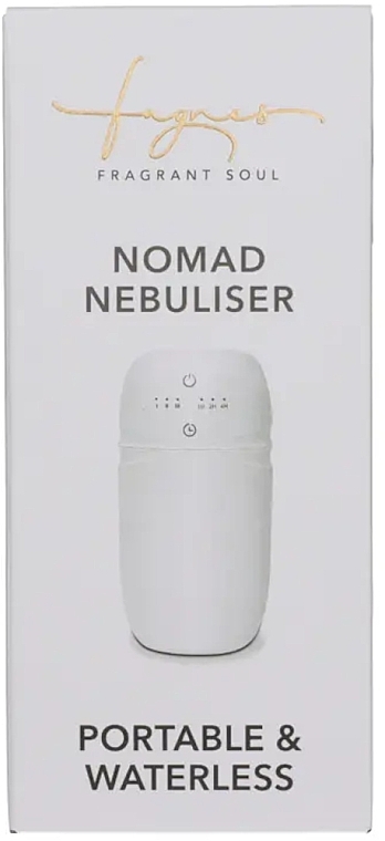 Портативний дифузор, білий - Fagnes Nomad Nebuliser Portable And Waterless — фото N1