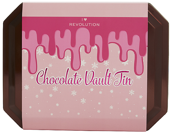 Набор для макияжа, 13 продуктов - I Heart Revolution Chocolate Vault Tin Gift Set  — фото N2