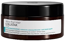 Парфумерія, косметика Скраб для очищення шкіри голови - Collistar Attivi Puri Hair Niacinamide Scrub Exfoliating Oil Control