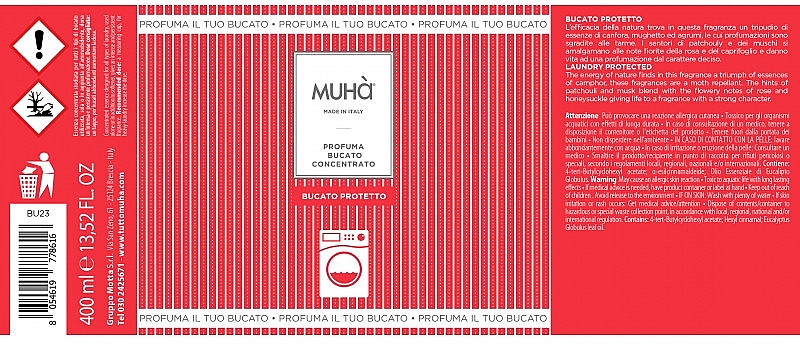 Духи для белья - Muha Protected Laundry Perfume — фото N4