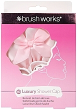 Атласна шапочка для душу - Brushworks HD Luxury Shower Cap — фото N1