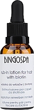 Парфумерія, косметика Лосьйон для волосся з біотином 20% - BingoSpa Biotin 20% For Hair Rub-In Lotion