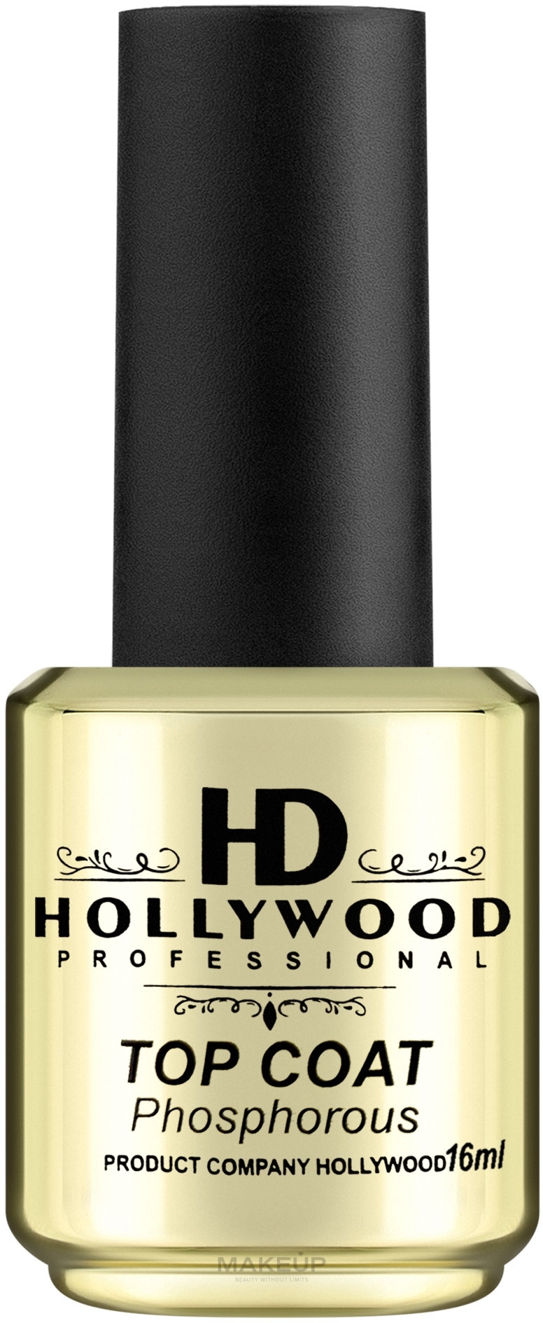 Топ для гель-лака - HD Hollywood Rubber Phosphorus — фото 16ml