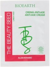 Духи, Парфюмерия, косметика Крем для лица на основе алоэ вера - Bioearth The Beauty Seed Anti-age Cream (пробник)