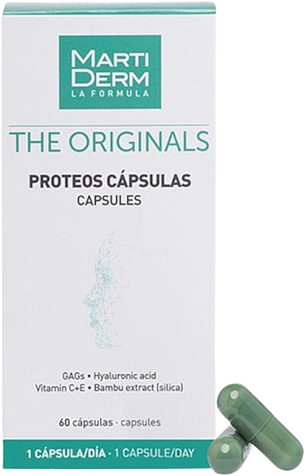 Капсули для шкіри обличчя й тіла - Martiderm The Originals Proteos Capsules — фото N1