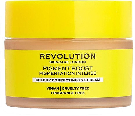 Коригувальний крем для шкіри навколо очей - Revolution Skincare Pigment Boost Colour Correcting Eye Cream — фото N1