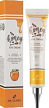 Крем для кожи вокруг глаз с экстрактом меда и прополиса - 3W Clinic Honey Eye Cream — фото N2