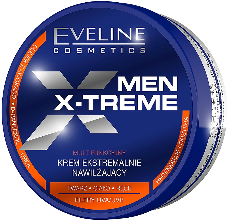Мультифункциональный крем "Экстремальное увлажнение" - Eveline Cosmetics Men X-Treme Moisturising Cream