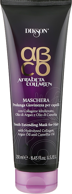 Восстанавливающая маска для волос "Продление молодости" - Dikson ArgaBeta Collagen Youth Extending Mask