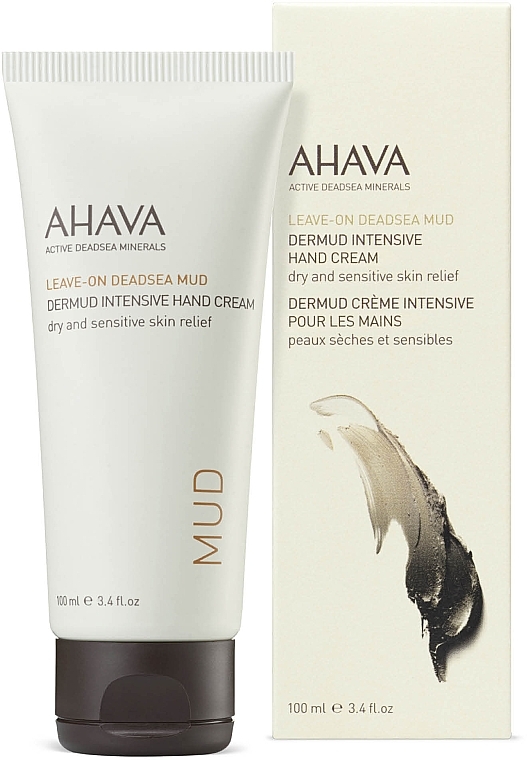 Поживний крем для рук - Ahava Dermud Hang Cream Dry & Sensitive Relief — фото N2