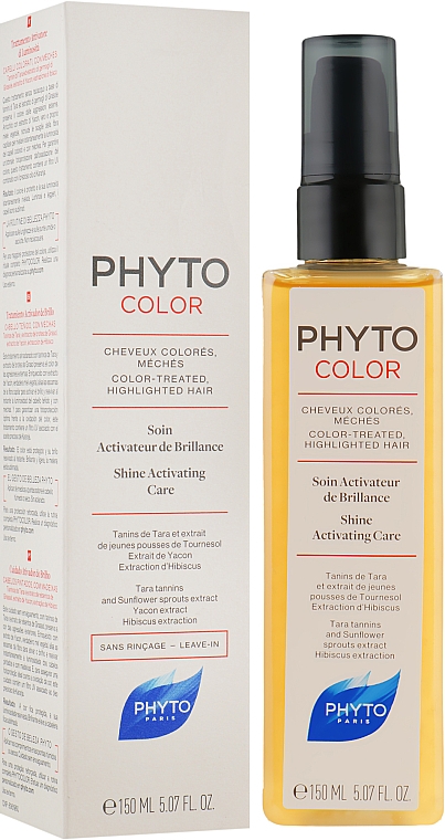Незмивний догляд для волосся - Phyto Color Care Shine Activating Care — фото N1