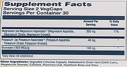 Пищевая добавка "Магний и калий" - Solaray Magnesium & Potassium Asporotate — фото N3