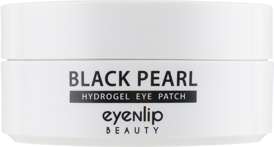 Гидрогелевые патчи с черным жемчугом - Eyenlip Black Pearl Hydrogel Eye Patch — фото N2