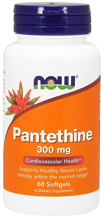 Капсули "Пантетин", 300 мг - Now Foods Pantethine — фото N1
